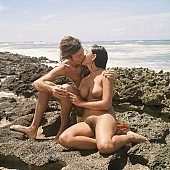 naturism, recreation, freikrperkultur, family, naturist couple, naturist family, young naturists, hand in hand, kiss, young nudist, joung fkk, fkk, naked, stripped, nudity, nude, nakedness, INF, NFN, adult, woman, man, tenderness, fondness, silence, quiet, peace, affection, liking, love, nature, in the nature, red, green, field, grass, yellow, white, Hawaii, club, naturist, naturist lady, nudist, nudist lady, swing, pie in the sky, naturist man, naturist woman, naturist girl, nudist girl, unclad, sky, blue, beach, coast, holidays, traveling, relaxation, repose, rest, reformation, reform, rejuvenation, delight, zest for life, laughing, laugh, smile, happy, beauty, beautiful, pretty, sunlight, warm, water, sea, billows, deep, way, countenance, look, pair, arts, CD 0019