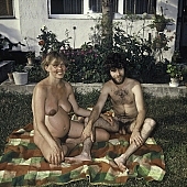 naturist woman, young mother, freikrperkultur, pair, man, woman, nude man, bathe, bathing, water, game, aspersion, nudist band, naturist place, naturist friends, naturism, sunbathing, on holiday, holiday home, holiday resort, recreation, Wejsz house, Szekesfehervar, nudism, getting acquainted, naturist, nudist, naked, stripped, unclad, way of life, holidays, nature, affection, liking, love, friend, friends, relaxation, repose, rest, disengagement, distraction, resource, sun, Hungary, CD 0102