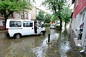 Szeged, rainstorm, 2010, 06, 18, forenoon, inundation, flood, water, rain, deep, Kiss Lszl, Lszl Kiss